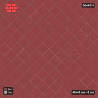 Interlock (Pasco) 40x40 cm · SQ44-218 · Diagonal Stack in Kerb Frame