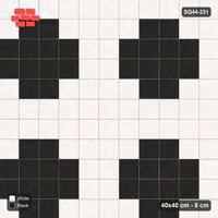 Interlock (Pasco) 40x40 cm · SQ44-231 · Stepped Diamond Field