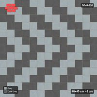 Interlock (Pasco) 40x40 cm · SQ44-236 · Zigzag Chevron Stripes