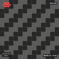 Interlock (Pasco) 40x40 cm · SQ44-238 · Diagonal Stripe Bands