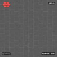 Interlock (Pasco) 40x40 cm · SQ44-28 · Vertical Running Bond