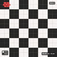 Interlock (Pasco) 40x40 cm · SQ44-3 · Large Checker Plaza
