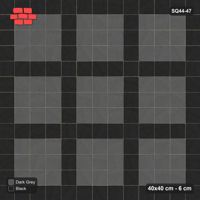 Interlock (Pasco) 40x40 cm · SQ44-47 · Border and Plaza Grid Field