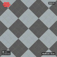 Interlock (Pasco) 40x40 cm · SQ44-54 · Triple Unit Diagonal Checker