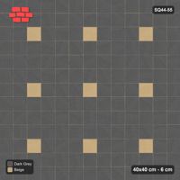 Interlock (Pasco) 40x40 cm · SQ44-55 · Sparse Accent Squares