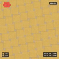 Interlock (Pasco) 40x40 cm · SQ44-567 · Lattice 40+10, Accents - Desert Sun