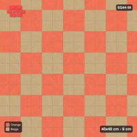 Interlock (Pasco) 40x40 cm · SQ44-58 · Large Checker
