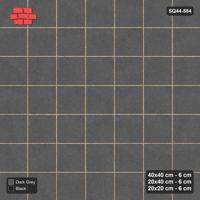 Interlock (Pasco) 40x40 cm · SQ44-584 · Rug, Soldier + Bead, Stack Field, 400 cm