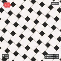 Interlock (Pasco) 40x40 cm · SQ44-585 · 45 Degree Offset Lattice, Accents, Kerb Frame, 325 cm