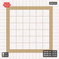 Interlock (Pasco) 40x40 cm · SQ44-614 · Rug, Soldier + Bead, Stack Field, 360 cm