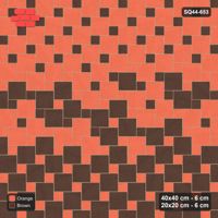 Interlock (Pasco) 40x40 cm · SQ44-653 · Ombre Lattice, Course Gradient, Dark to Light, 480 cm