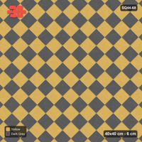 Interlock (Pasco) 40x40 cm · SQ44-68 · Diagonal Checkerboard