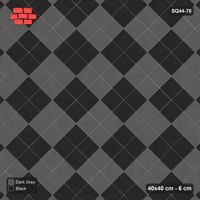 Interlock (Pasco) 40x40 cm · SQ44-70 · Large Diagonal Checker