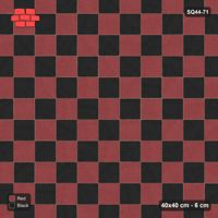 Interlock (Pasco) 40x40 cm · SQ44-71 · Checkerboard in Kerb Frame