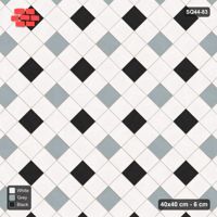 Interlock (Pasco) 40x40 cm · SQ44-83 · Two-Tone Harlequin Diamonds