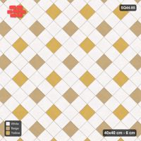 Interlock (Pasco) 40x40 cm · SQ44-85 · Two-Tone Harlequin Diamonds
