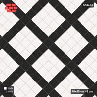 Interlock (Pasco) 40x40 cm · SQ44-91 · Diagonal Plaza Grid
