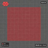 Interlock (Pasco) 40x40 cm · SQ44-94 · Double Accent Edge Frame