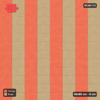 Interlock (Pasco) 40x60 cm · RC46-113 · Stack Bond, Column Stripes