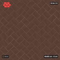 Interlock (Pasco) 40x60 cm · RC46-115 · Stepped Chevron (3:2), Single Tone