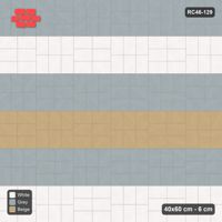 Interlock (Pasco) 40x60 cm · RC46-129 · Basketweave, Three-Tone Courses