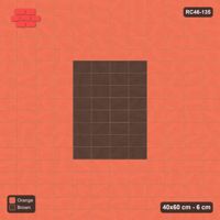 Interlock (Pasco) 40x60 cm · RC46-135 · Stack Bond, Centre Medallion