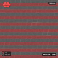 Interlock (Pasco) 40x60 cm · RC46-139 · Running Bond 1/4, Alternating Courses