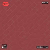 Interlock (Pasco) 40x60 cm · RC46-141 · Diagonal Running Bond, Single Tone in 25B Kerb Frame
