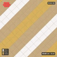 Interlock (Pasco) 40x60 cm · RC46-156 · Diagonal Stack Bond, Three-Tone Course Pairs