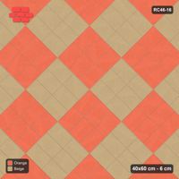 Interlock (Pasco) 40x60 cm · RC46-16 · Diagonal parquet