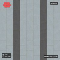 Interlock (Pasco) 40x60 cm · RC46-161 · Vertical Running Bond 1/2, Accent Course Every 4th