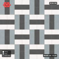 Interlock (Pasco) 40x60 cm · RC46-166 · Basketweave, Weave with Third-Tone Spine