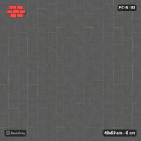 Interlock (Pasco) 40x60 cm · RC46-183 · Vertical Running Bond 1/3, Single Tone