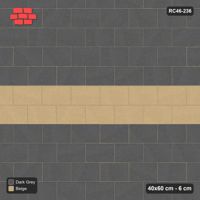 Interlock (Pasco) 40x60 cm · RC46-236 · Running Bond 1/2, Feature Band