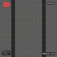 Interlock (Pasco) 40x60 cm · RC46-238 · Vertical Stack Bond, Twin Feature Courses