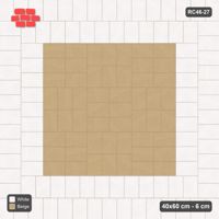 Interlock (Pasco) 40x60 cm · RC46-27 · Double soldier border around basketweave