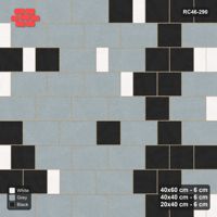 Interlock (Pasco) 40x60 cm · RC46-290 · Roman 40 Course Mix, By Length - Tuxedo