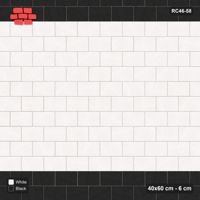 Interlock (Pasco) 40x60 cm · RC46-58 · Running Bond 1/2, Wide Accent Edge