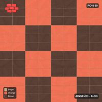 Interlock (Pasco) 40x60 cm · RC46-59 · Soldier Border with Panel Checker