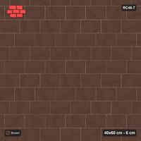 Interlock (Pasco) 40x60 cm · RC46-7 · Running bond 1/4