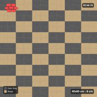 Interlock (Pasco) 40x60 cm · RC46-76 · Stack Bond, Checker Blocks 2x2