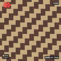 Interlock (Pasco) 40x60 cm · RC46-9 · Herringbone 90 two-tone
