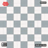 Interlock (Pasco) 40x80 cm · RC48-161 · Double Basketweave, checker