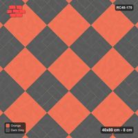 Interlock (Pasco) 40x80 cm · RC48-170 · Diagonal Parquet, two-unit checker