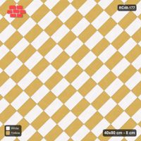 Interlock (Pasco) 40x80 cm · RC48-177 · Diagonal Stack Bond, checker