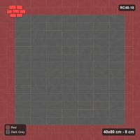 Interlock (Pasco) 40x80 cm · RC48-18 · Double Stretcher Border, Stack Field