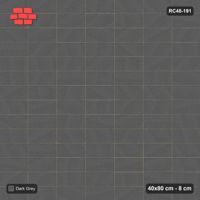 Interlock (Pasco) 40x80 cm · RC48-191 · Stack Bond, Solid