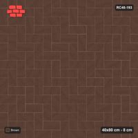 Interlock (Pasco) 40x80 cm · RC48-193 · Herringbone 90, Solid