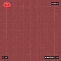 Interlock (Pasco) 40x80 cm · RC48-200 · Vertical Running Bond 1/2, Solid