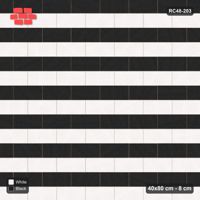 Interlock (Pasco) 40x80 cm · RC48-203 · Running Bond 1/2, alternating courses in Kerb 40B Frame